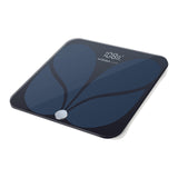 2 x RAW Customer Returns vellidan body fat scales Smart digital scales Bluetooth personal scales incl. app, for body fat and muscle mass and other analysis data Safety glass, black - RRP €34.08