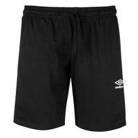 1 x RAW Customer Returns Umbro - Men s Shorts, Sports Shorts in Cotton Ideal for Boxing, Football, Running, Tennis and Gym, Sports Leisure, Cotton Bermudas, Lightweight XL, Black  - RRP €26.2