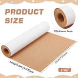 1 x RAW Customer Returns BENECREAT 400x2000 mm Self-Adhesive Cork Roll, 2 mm Thick Cork Mat with Strong Adhesive Backing for Wall Decoration, Party and DIY Crafts - RRP €20.4