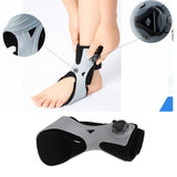 1 x RAW Customer Returns ANGGREK Foot Drop Orthosis Support, Breathable Ankle Stabilizer Pain Reduce Foot Drop Orthosis Support Portable Foot Drop Brace XL Right Foot  - RRP €37.12