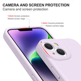 2 x Brand New Cover Compatible with iPhone 15 Original Case, Real Silicone Does Not Fade , Ultra Thin Protective Liquid Silicone Cover for iPhone 15 in Soft Fabric - RRP €40.8