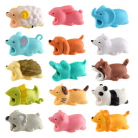 1 x RAW Customer Returns TUPARKA 15PCS Animals Cable Animals Cable Silicone Protector bites Charging Cable Saver USB Charging Cable Protector Compatible with iPhone Android - RRP €9.06