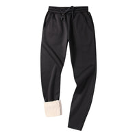 1 x Brand New onedog Men s Jogging Pants Warm Lined Thermal Fleece Pants with Pockets Winter Thickened Running Pants Warm Casual Pants with Sherpa Lining Sweatpants, 006 Black-L  - RRP €30.24