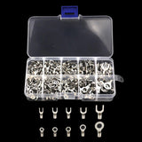 1 x Brand New Ring terminals, ring cable lug, brass ring cable lug, connector assortment kit, cable lugs set, for household appliances, mechanical devices, power distribution cabinets, computers, 320 pieces - RRP €6.04