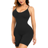 1 x RAW Customer Returns Bingrong Women s Shaping Body Shaping Underwear Slimming Body Shaping Belly Seamless Shaping Body Shaping Sheath Slimming Bodysuit Shapewear XS-S, Black  - RRP €26.99