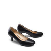 10 x Brand New DREAM PAIRS women s closed toe pumps, size 41, BLACK PU, LUVLY - RRP €600.0