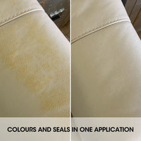 1 x RAW Customer Returns in 1 Easy Application Leather Recoloring and Repair Chocolate Dye with Coating, Fast Light Restoration, Ideal on Leather Sofa, Furniture, Car Seat, Shoes, Handbag. 50ml - RRP €19.06