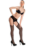 1 x RAW Customer Returns 6 Fishnet Stockings Black  - RRP €20.06