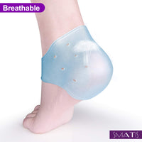 1 x RAW Customer Returns SMATIS Heel Spurs for Plantar Fasciitis, Pack of 4 Heel Pads for Heel Pain, Achilles Tendonitis, Bone Spurs, Aching Feet, Relieves Pain - RRP €12.11