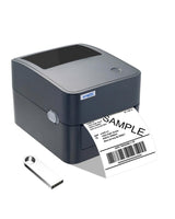 1 x RAW Customer Returns vretti shipping label printer, thermal label printer 4x6 for shipping labels, postage labels, compatible with Windows, Mac OS and Linux systems, with built-in paper holder - RRP €99.98