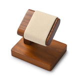 1 x RAW Customer Returns Papten wooden watch stand, watch storage, watch holder, jewelry stand, jewelry display for women and men black  - RRP €25.2