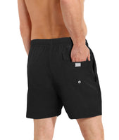 1 x RAW Customer Returns APTRO Men s Swim Shorts Swimming Shorts Board Shorts Short Quick-drying 2 in 1 Beach Shorts with Inner Pants Black MK199 XXL - RRP €25.99