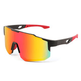 1 x RAW Customer Returns FEISEDY Sports Sunglasses Men Women Cycling Glasses Mirrored Sports Glasses for MTB Road Bike Cycling Biking Running Enduro with UV400 Protection B2388 - RRP €23.28