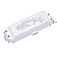 1 x RAW Customer Returns Yafido Electronic Transformer 230V AC to 12V AC 50-210W, Halogen Transformer Overload Protection, Not Dimmable, for Halogen - RRP €28.01