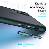 31 x Brand New Anqrp Cover per iPhone XR, Militare Antiurto Ricarica Wireless Antigraffio Silicone Traslucido Case e Morbido Ultra Sottile TPU Bumper, Custodia per iPhone XR 6.1 , Verde - RRP €530.1