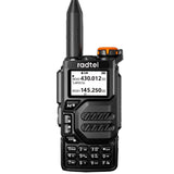 1 x RAW Customer Returns Radtel RT-590 UHF VHF Dual Band Walkie Talkie 200CH Full Band Two Way Radio HT Air Band Receive FM Radio - RRP €34.43