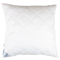 1 x RAW Customer Returns Arctic pillow 80x80 made of soft microfiber I Oeko-Tex pillow, filled with fine GRS-certified recycled fiber balls, washable at 40 I HARSTAD pillow, white - RRP €34.95