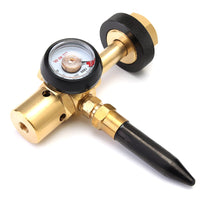 1 x RAW Customer Returns MASUNN Helium Latex Inflation Air Regulator with Gauge for Tank Valve W 21.8-14 - RRP €40.24