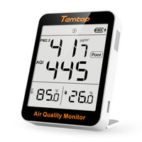 1 x RAW Customer Returns Temtop Air Quality Monitor PM2.5 Monitor - RRP €39.97