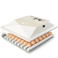 1 x RAW Customer Returns Fully automatic incubator, TRIOCOTTAGE incubator for 56 eggs, the incubator is equipped with automatic egg turning and temperature control for incubator chickens and quail. - RRP €99.72