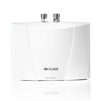 1 x RAW Customer Returns CLAGE MBH4 hydraulic small instantaneous water heater for hand wash basins, 4.4 kW, 230V fixed connection, without plug, pressure-resistant pressureless, VDE-GS tested, 1500-16004 - RRP €190.08