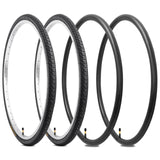 1 x RAW Customer Returns YunSCM 2-Pack 28 Inch Bicycle Tires 28x1.50 700x38C Coat 38-622 Plus 2-Pack 700C Tube 700x35 43c FV48mm Presta Valve Compatible Bike 700x38C 40-622 700x40C Bicycle 28 Inch Tire Tube - RRP €50.41