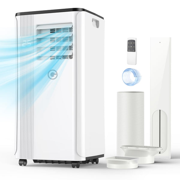 RAW Customer Returns Pallet - Mobile air conditioning 9000BTU,  portable air conditioner - 6 Items - RRP €1739.94