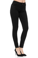 1 x RAW Customer Returns Elara women s stretch pants push up jeans elasticated Chunkyrayan YA528 Black 46 3XL  - RRP €25.92