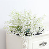 9 x Brand New Gohytal Gypsophila Artificial Flowers, 8 Pieces Gypsophila Plants Gypsophila Flowers Artificial Gypsophila White for Wedding Bridal Bouquets Home Crafts and Decoration - RRP €183.6