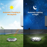 1 x RAW Customer Returns gabless solar floor lights outdoor 8-pack, solar garden lights with 8LEDs, solar lamps for outdoors, solar lights IP65 waterproof, LED solar light, solar lights garden, solar lamps for garden, lawn - RRP €29.5