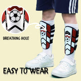 9 x Brand New CybGene Shin Guards Soccer for Kids Men Women, Shin Guards for Child Youth Adult Football Equipment Adjustable Straps Breathing Holes Red M - RRP €151.2