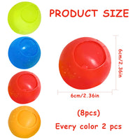 9 x Brand New TOPJOWGA Water Bombs Balls Set, 8 Pieces Quick-Fill Water Bombs, Self-Closing Water Balloons, Splash Balls, Reusable, Water Balloon for Children, Garden, Pool, Water Fun - RRP €99.81