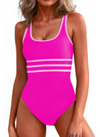 1 x RAW Customer Returns Aleumdr Women s one-piece underwired swimsuit, 755pink, XL - RRP €26.99