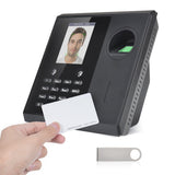 1 x RAW Customer Returns Bisofice F16 Small Business Time Detection Fingerprint Password Time Detection, Support Facial Recognition, Finger Scans, RFID, Security Check - RRP €129.99