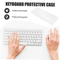 1 x RAW Customer Returns TOPBATHY Keyboard Cover Case Acrylic Clear Transparent Keyboard Cover Anti-cat Keyboard Cover For Standard Size Mechanical Gaming Tablet Keyboard 475 x 175 x 48mm - RRP €30.14