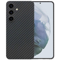 1 x RAW Customer Returns Sisyphy Aramid Fiber Case for Samsung Galaxy S24 Plus 5G with Carbon Fiber Texture, Super Slim Protective Case Soft Tough Durable Snap-On Back Cover Wireless Charging S24PB15 - RRP €40.33