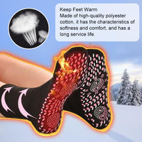 18 x Brand New Self-Heating Socks, Tourmaline Magnetic Socks, 4 Pairs Tourmaline Self-Heating Socks, Tourmaline Magnetic Socks, Tourmaline Heated Socks, Self-Heating Magnetic Socks - RRP €136.44