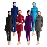 1 x RAW Customer Returns ABEUTY Muslim Swimsuit for Women Modest Swimwear Burkini Full Suit Plus Size Islamic Hijab Swimming Costume - RRP €37.3