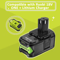 1 x RAW Customer Returns 2X P108 5.5Ah battery replacement for Ryobi ONE RB18L50 18V 5.5Ah tool replacement battery RB18L50 RB18L40 RB18L25 RB18L15 RB18L13 P108 P107 P122 P104 P105 P102 - RRP €55.99