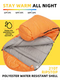 1 x RAW Customer Returns Bessport Sleeping Bag -10 4 Seasons Winter Mummy Sleeping Bag Water Repellent Sleeping Bag for Travel Camping Outdoor Camping or Indoor - RRP €42.49