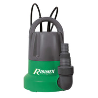 1 x RAW Customer Returns Ribimex PRPVC401SP submersible pump drainage 400 W, green grey, 27 x 16 x 24 cm - RRP €79.94