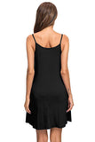 1 x RAW Customer Returns MISFAY Black Dress Beach Dress for Women Summer Casual Swing Dress with Pockets L - RRP €27.99