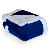 4 x Brand New Everlasting Comfort Sherpa Fleece Soft Throw Blanket - RRP €151.96