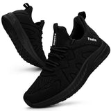 1 x RAW Customer Returns Feethit Women s Sports Trainers Comfortable Outdoor Casual Sneakers Black 37 - RRP €30.12