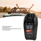 1 x RAW Customer Returns TK800 Smart Remote Control Car Key, LCD Touch Screen All in One Keyless Entry Auto Lock Unlocking Window Lift Trunk Remote Control, Anti Lost Function, for All Engine Starts Black  - RRP €72.07