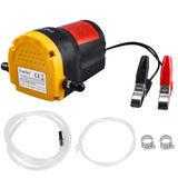 1 x RAW Customer Returns FreeTec 12V 60W oil suction pump diesel pump oil pump fuel pump for oil change engine oil heating oil orange  - RRP €21.95