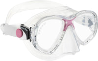 1 x RAW Customer Returns Cressi Combo Set Marea Vip Jr, Set consisting of Marea Jr Mask and Snorkel Top Unisex Child, Transparent Pink, One Size - RRP €25.49