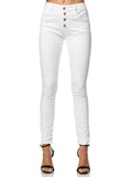 1 x RAW Customer Returns Elara Women s Jeans Baggy Chunkyrayan MEL0298 White-42 XL  - RRP €32.46