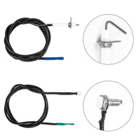 1 x RAW Customer Returns GFTIME 69851 Ignition Kit Replacement for Weber Spirit 220 320 330 335 Series, Model Year 2013, Compatible with Weber 7643, Igniter with Wire Management and Ceramic Protection, Grill Igniter Spare Parts - RRP €28.02