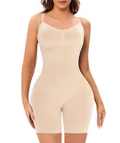 1 x RAW Customer Returns Figninget Women s Bodysuit Fajas Reductoras Y Moldeadora Slimming Bodysuit Woman Elegant Women s Body Fajas Colombianas Reductoras Y Moldeadora Beige S - RRP €24.0